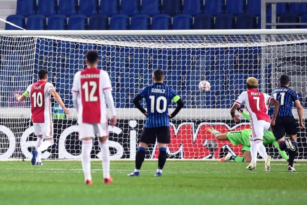 gol Tadic, Atalanta-Ajax