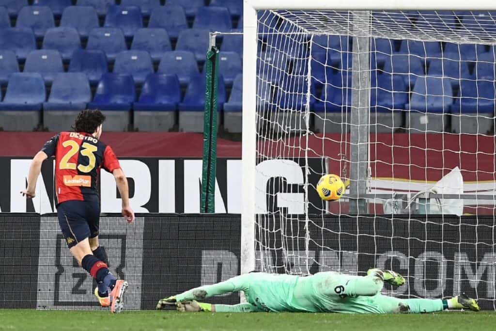 gol Destro, Genoa-Milan