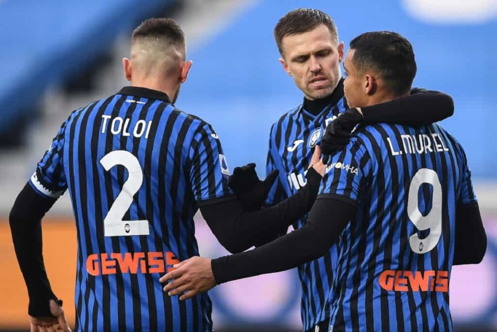 esultanza gol Muriel, Atalanta