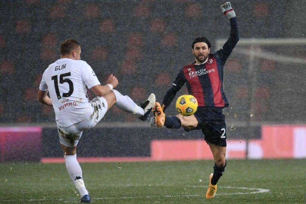 Soriano-Glik, Bologna-Benevento