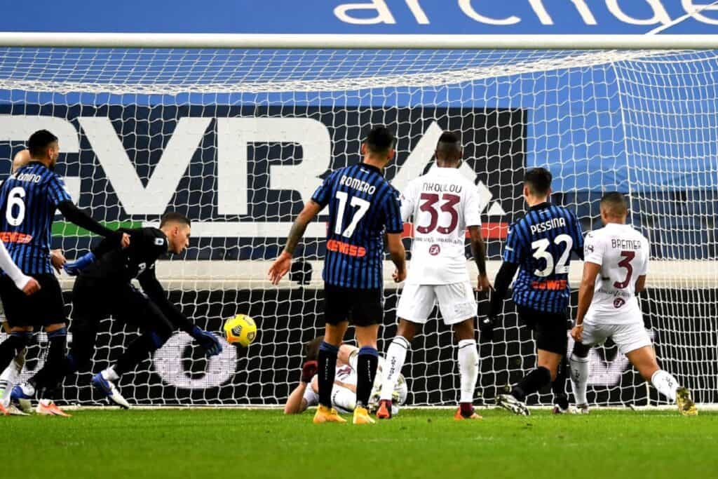 gol Bremer, Atalanta-Torino