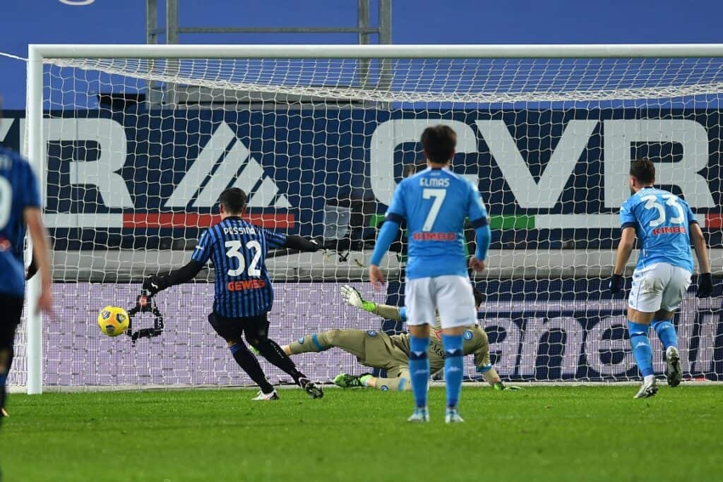 gol Matteo Pessina, Atalanta-Napoli