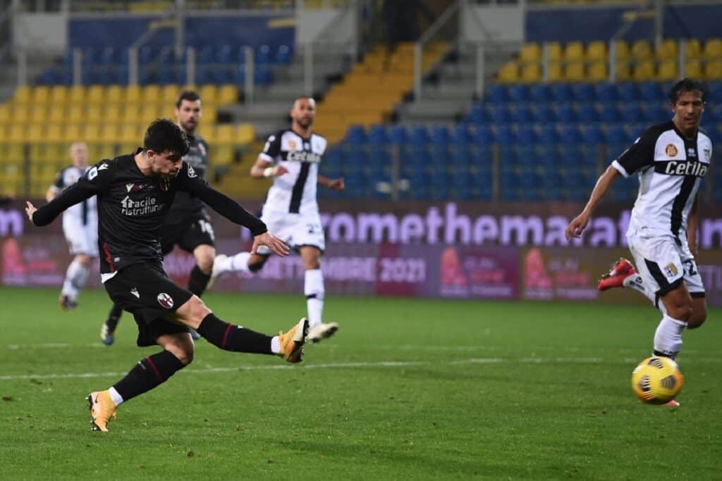 gol Orsolini, Parma-Bologna