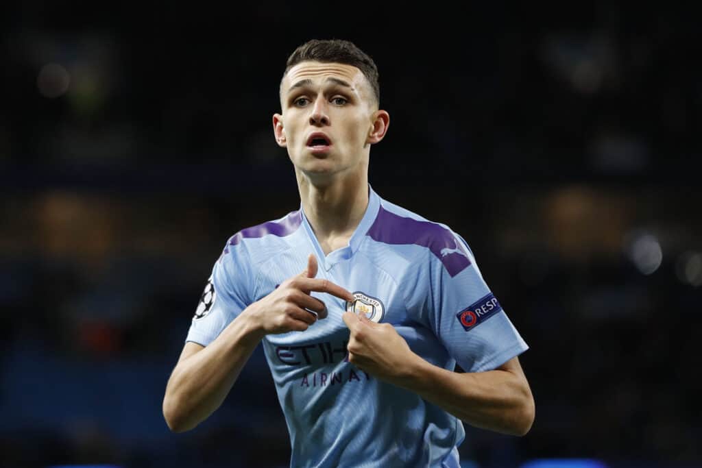 Phil Foden, centrocampista Manchester City