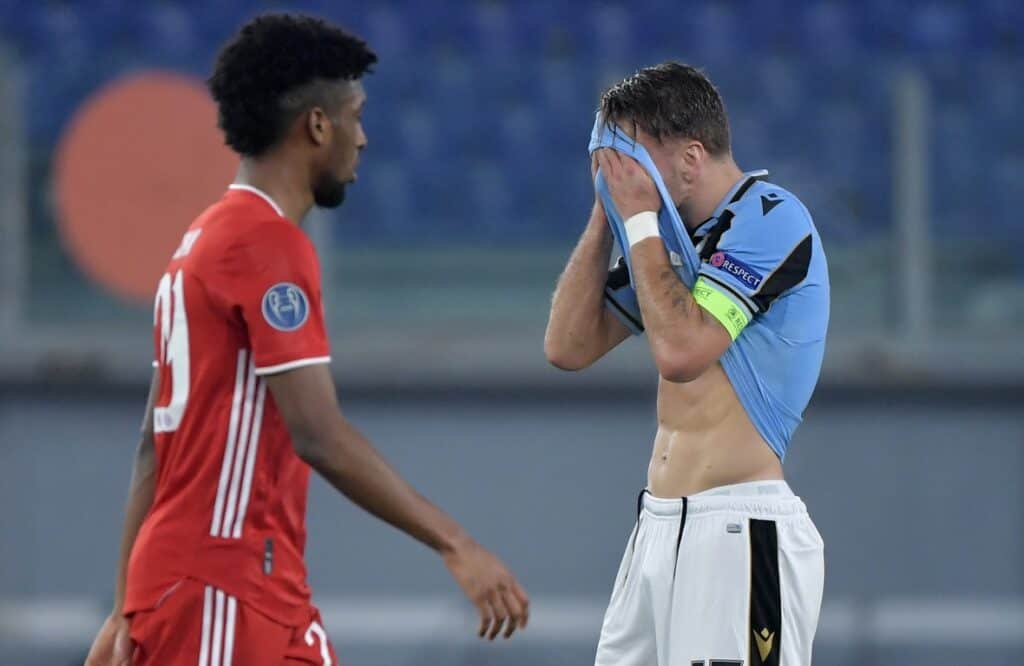 delusione Immobile, Lazio-Bayern Monaco