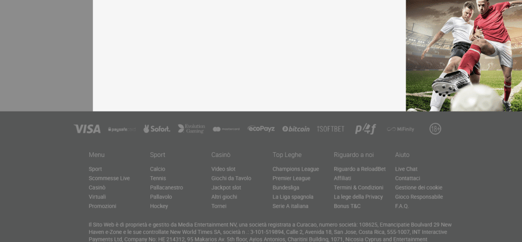 metodi pagamento bookmaker non aams