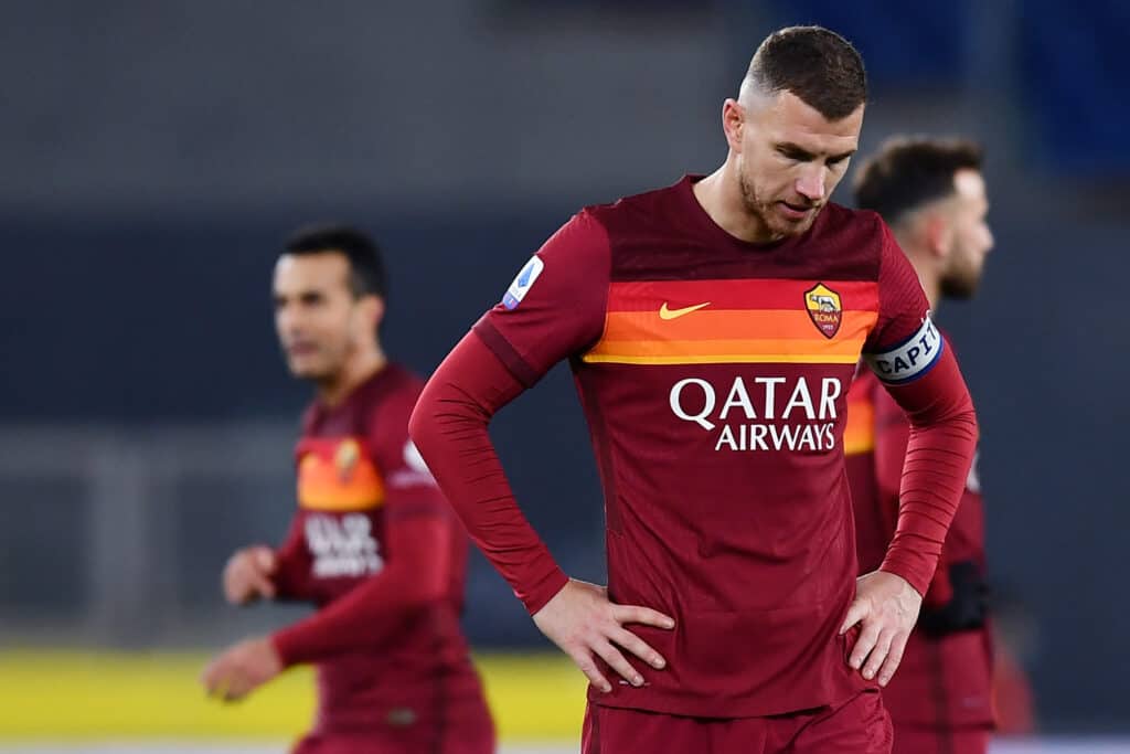 delusione Dzeko, Roma