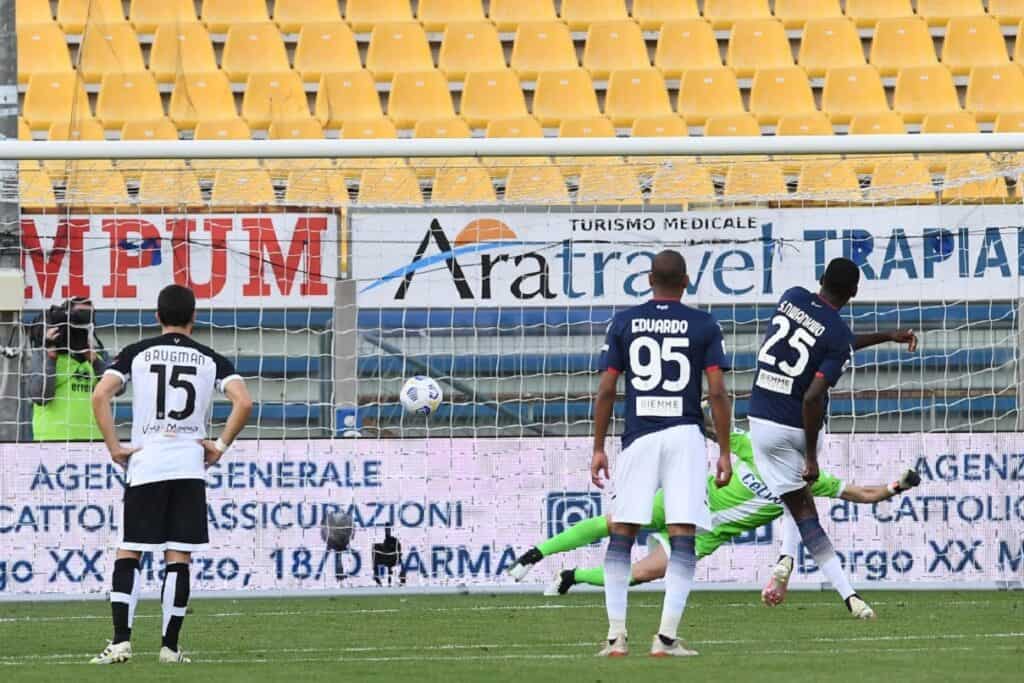 gol Simy, Parma-Crotone