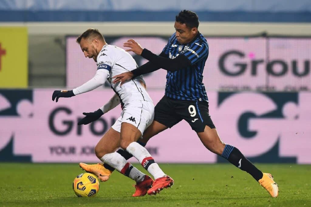 Criscito-Muriel, Atalanta-Genoa