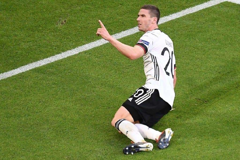 esultanza gol Gosens, Germania