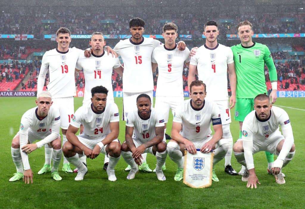 formazione Inghilterra