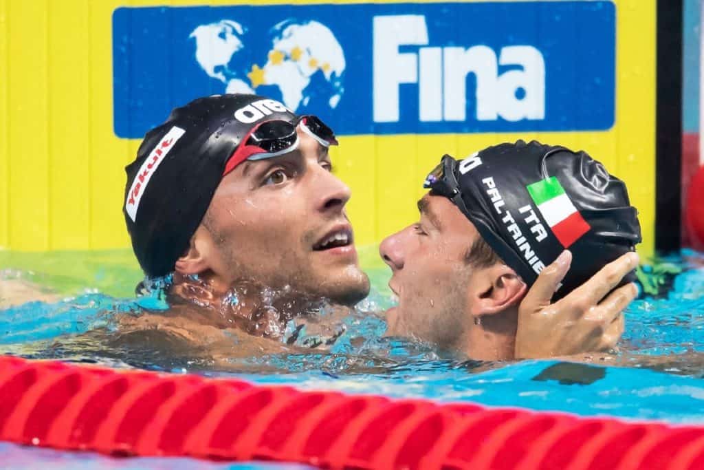 Detti-Paltrinieri, Nuoto