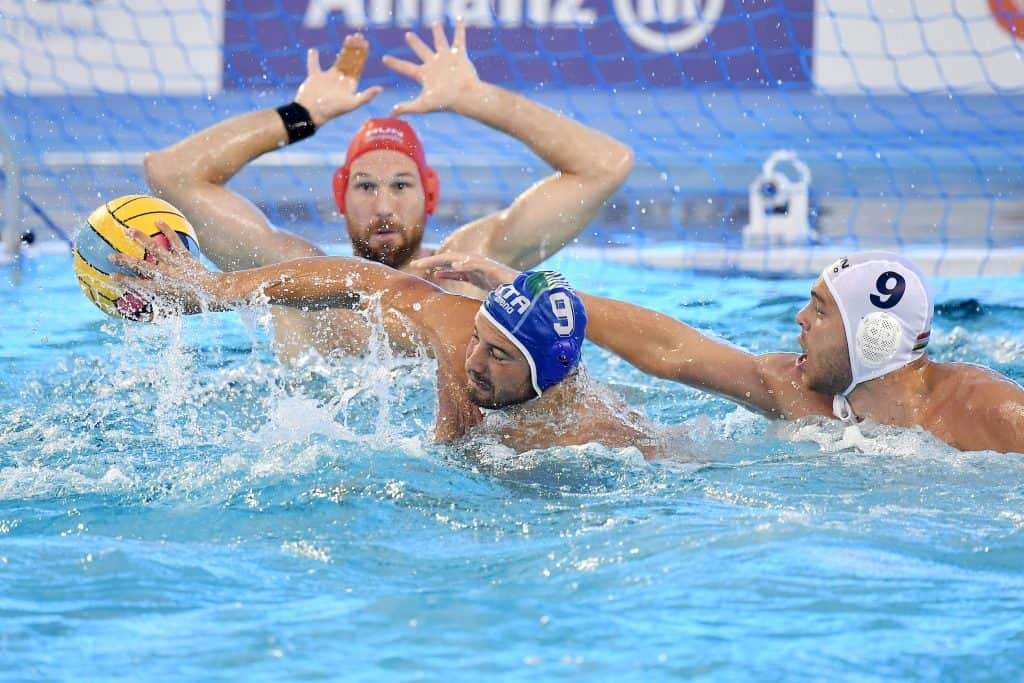 Presciutti, Pallanuoto Italia