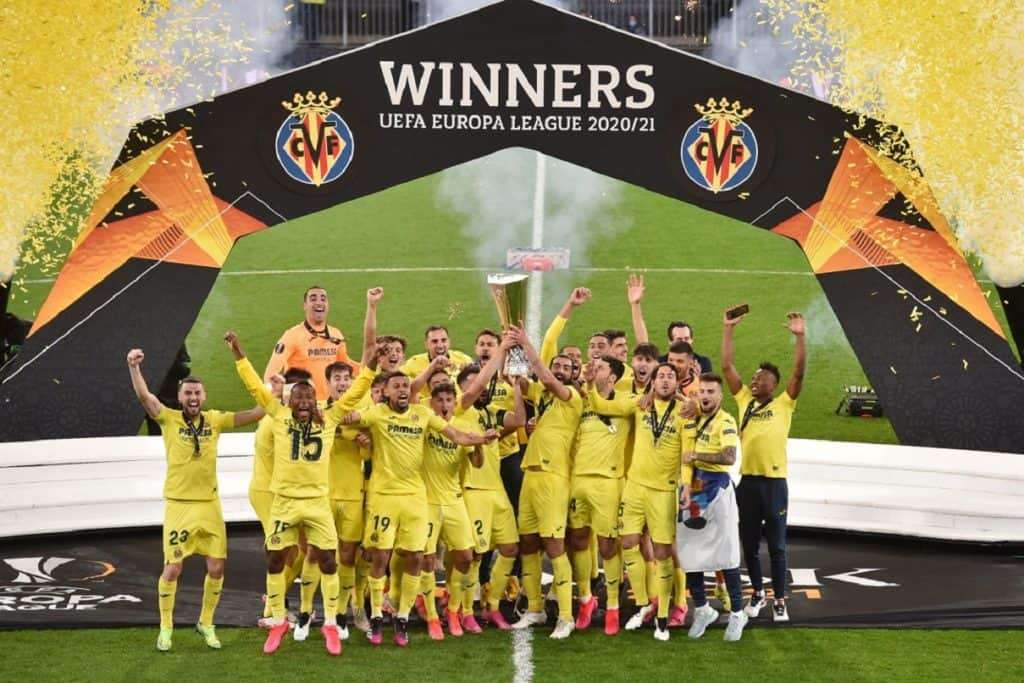 esultanza Villarreal, Europa League 2021