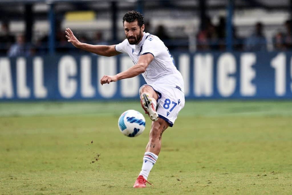 Antonio Candreva, Sampdoria