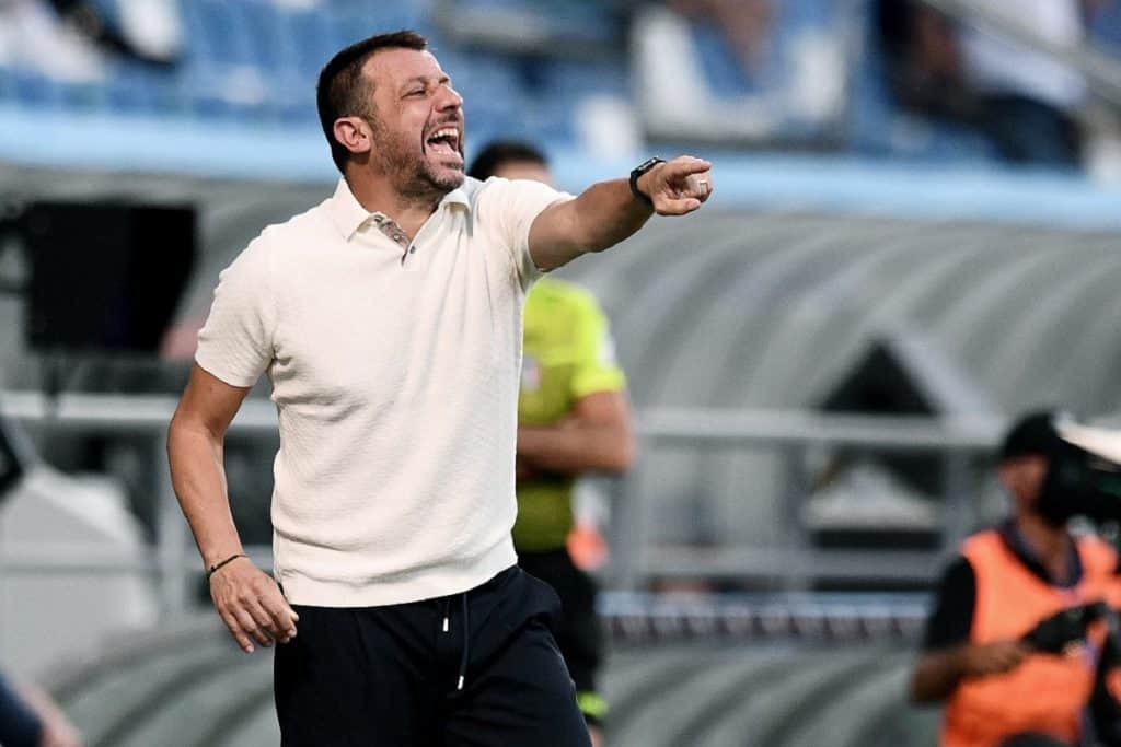 Roberto D'Aversa, allenatore Sampdoria