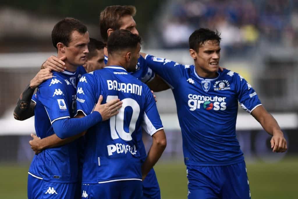 esultanza gol Empoli