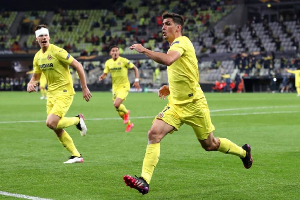 esultanza gol Gerard Moreno, Villarreal