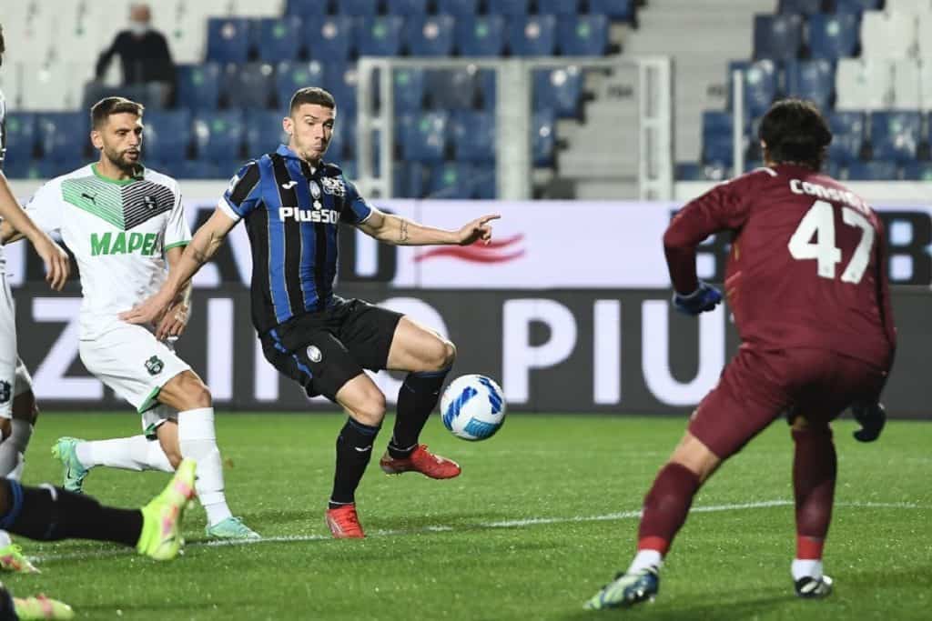 gol Gosens, Atalanta-Sassuolo