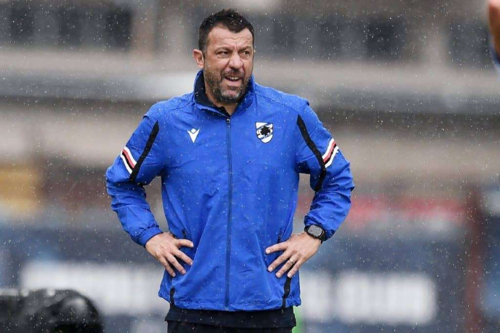 Roberto D'aversa, allenatore Sampdoria