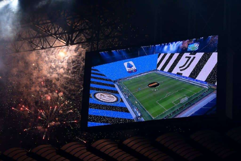 fuochi artificio, Inter-Juventus