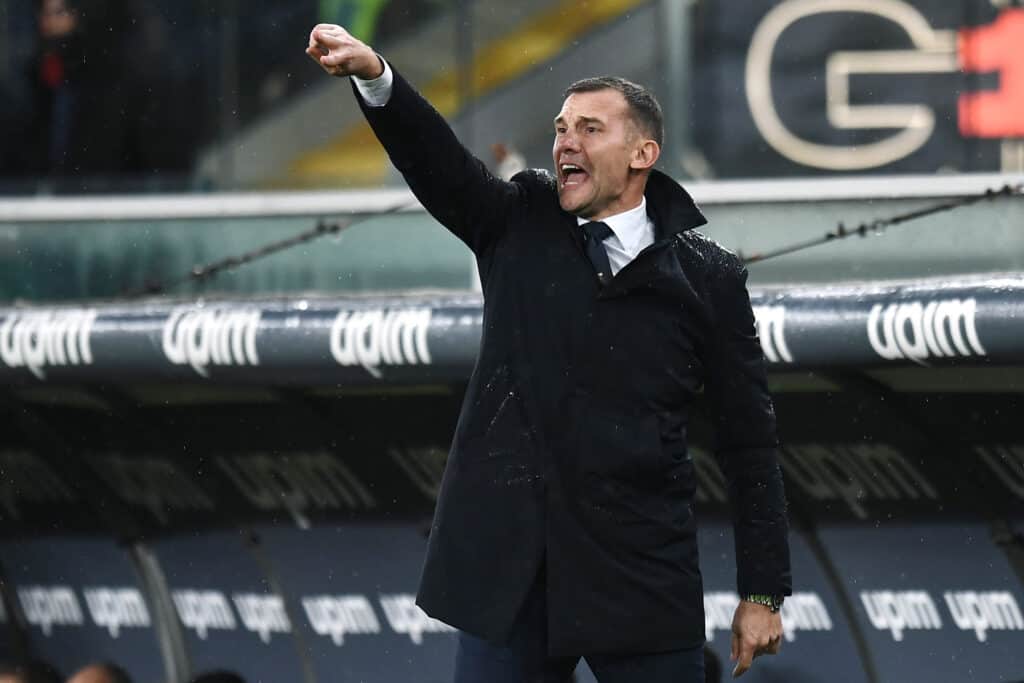 Andrij Shevchenko, allenatore Genoa