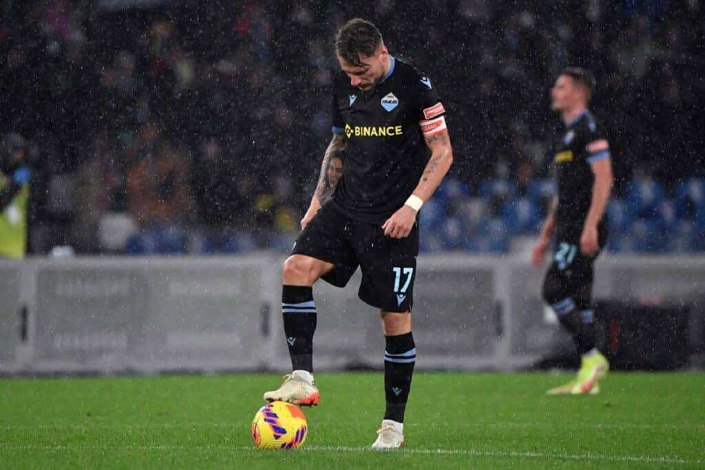 delusione Immobile, Napoli-Lazio