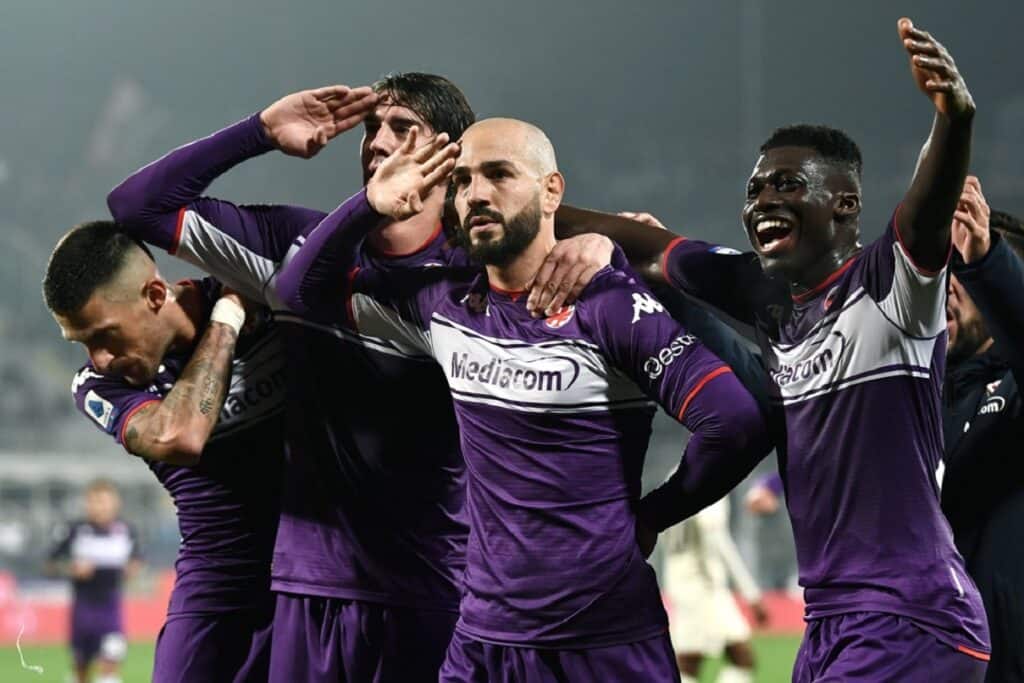 esultanza Fiorentina