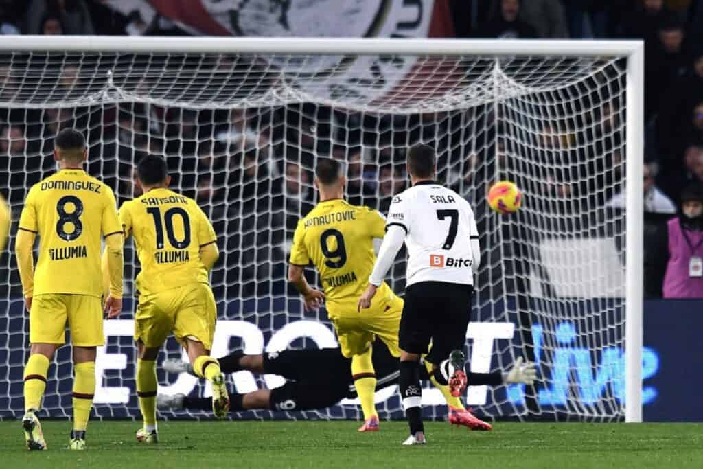 gol Marko Arnautovic, Spezia-Bologna