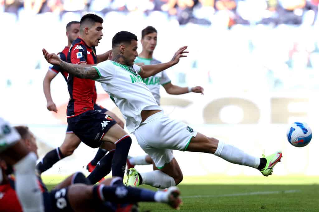 Gianluca Scamacca, Genoa-Sassuolo