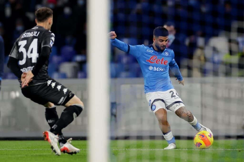 Lorenzo Insigne durante Napoli-Empoli