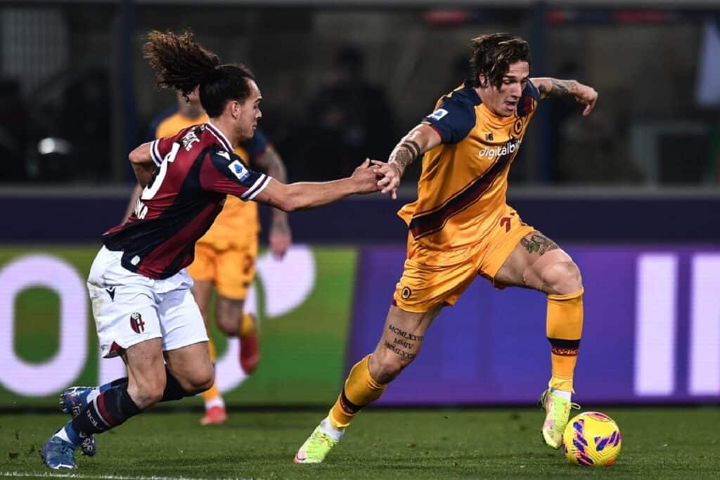 Zaniolo-Theate, Bologna-Roma