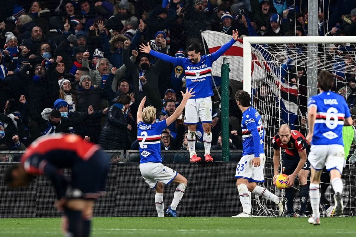 Risultato Esatto Sampdoria-Venezia, Quote Scommesse Serie A 2021