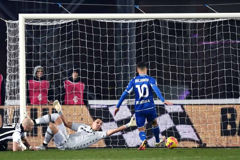 gol Bajrami, Empoli-Udinese