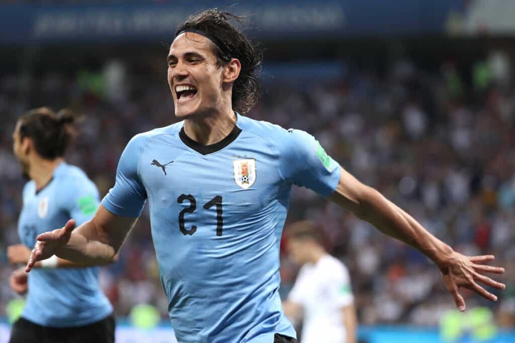 Edinson Cavani, attaccante Uruguay
