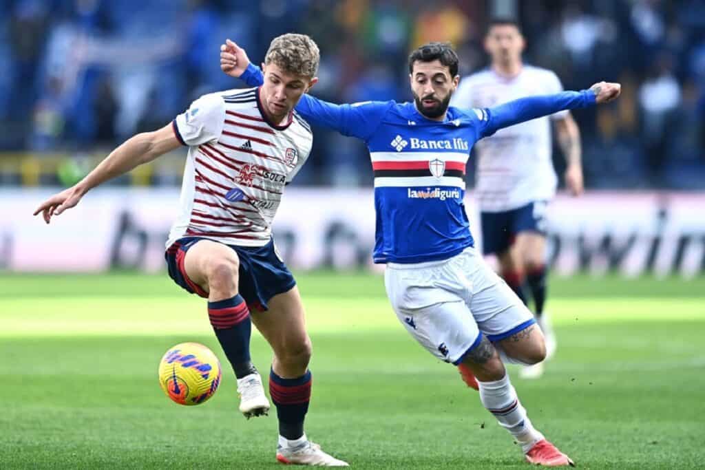 Lovato e Caputo, Sampdoria-Cagliari