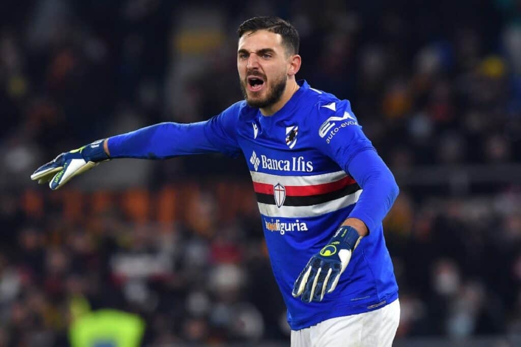 Wladimiro Falcone, portiere Sampdoria
