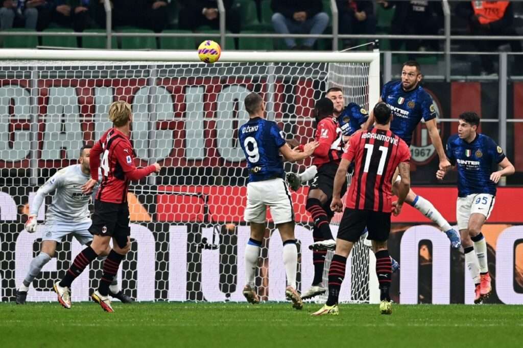 autogol de Vrij, Milan-Inter
