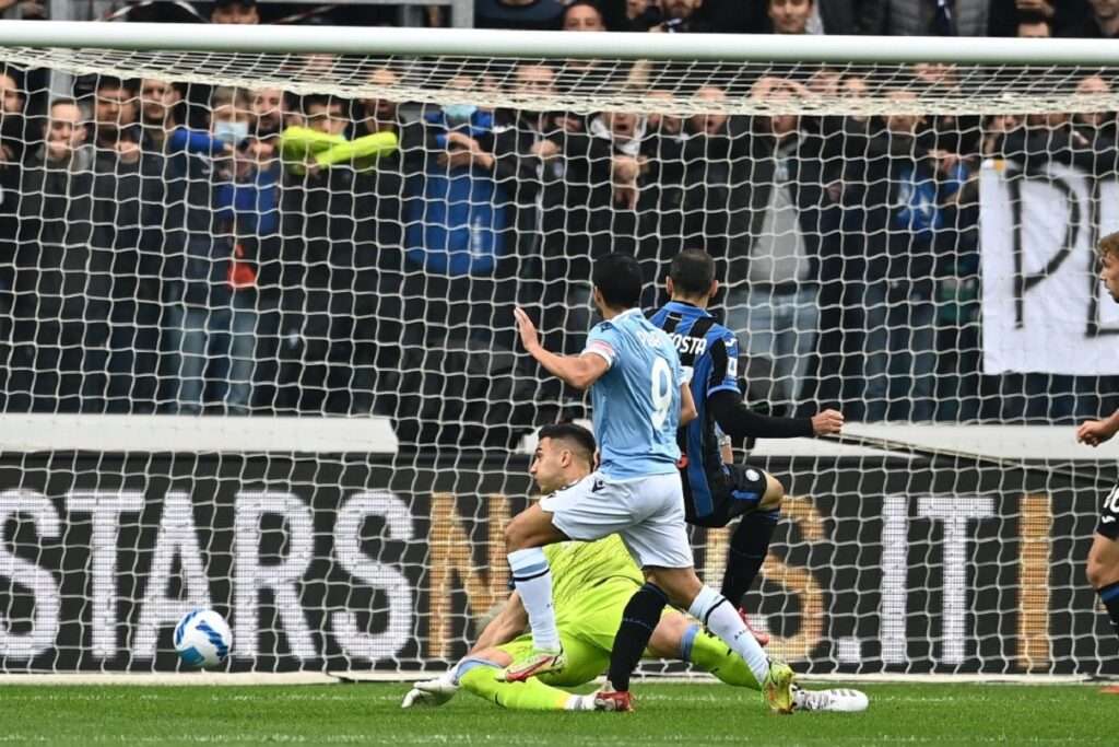 gol Pedro, Atalanta-Lazio