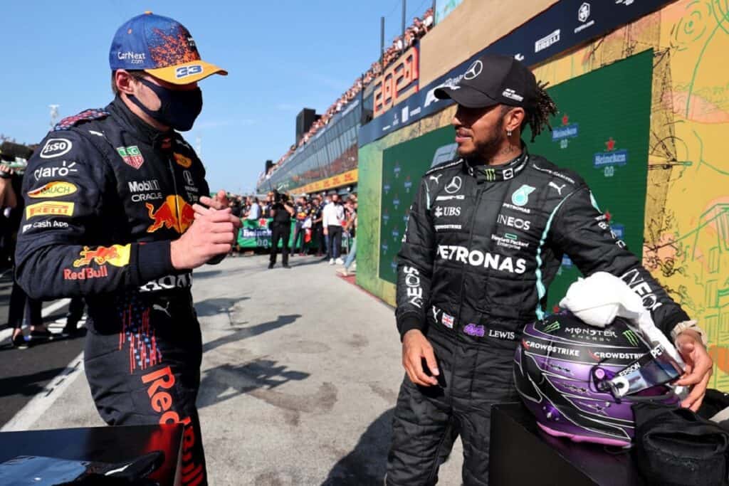 Max Verstappen e Lewis Hamilton, Formula 1