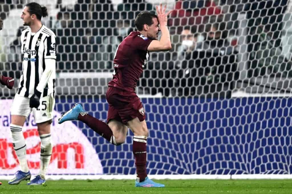 esultanza gol Belotti, Juventus-Torino