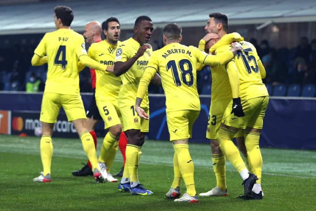 esultanza gol Danjuma, Villarreal
