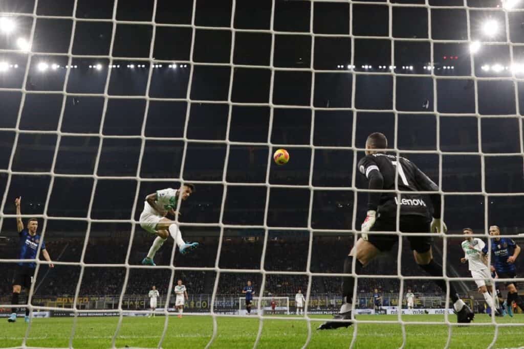 gol Scamacca, Inter-Sassuolo