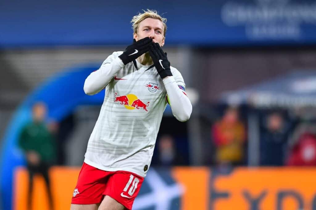 Emil Forsberg, centrocampista Lipsia