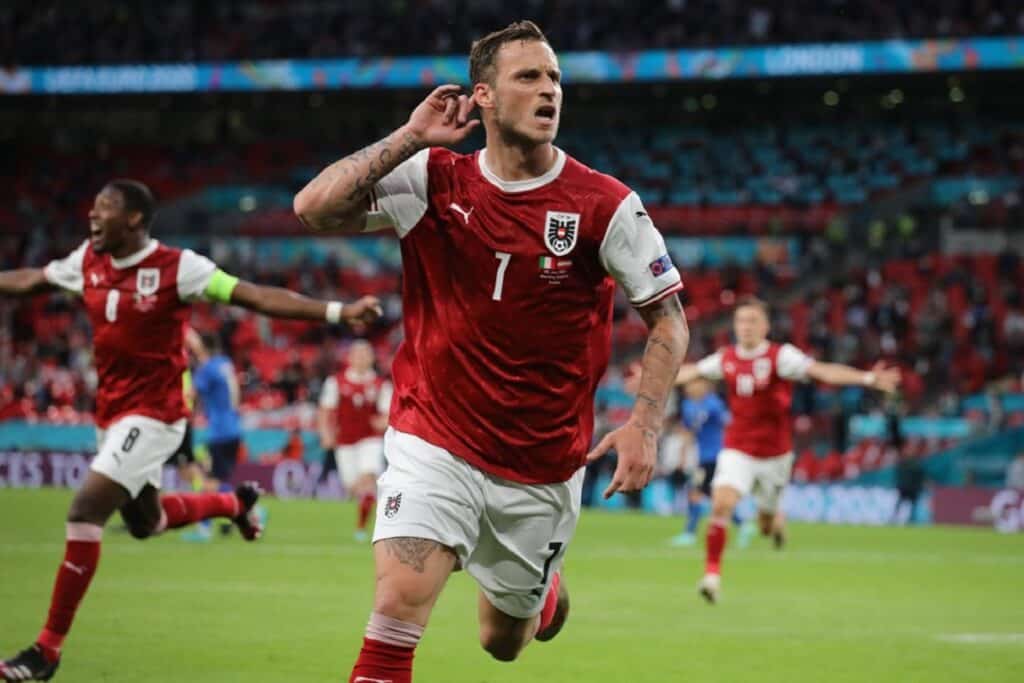 Marko Arnautovic, attaccante Austria 
