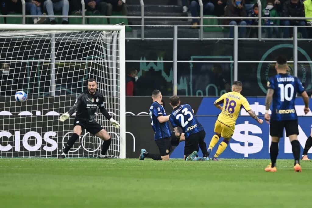 gol Torreira, Inter-Fiorentina