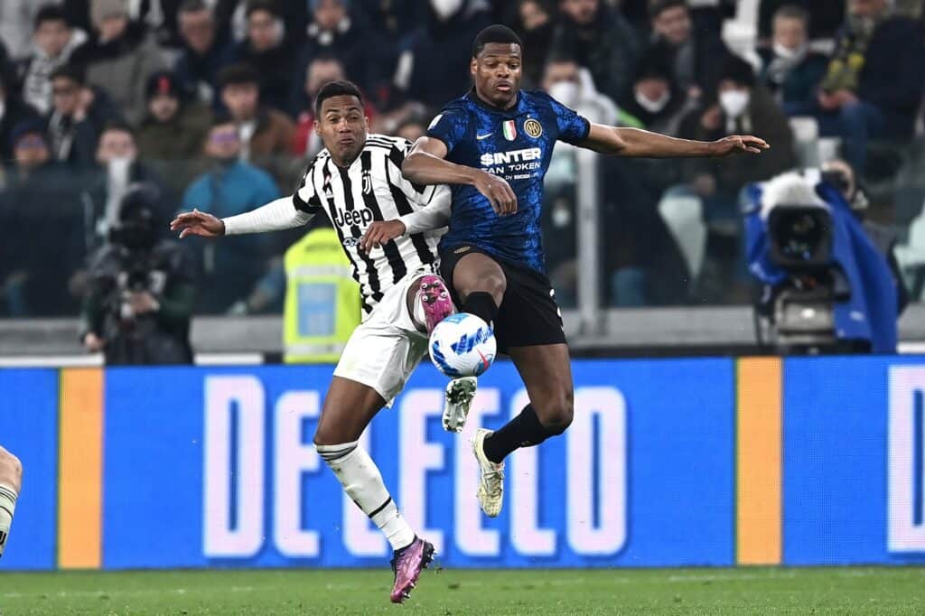 Alex Sandro-Dumfries, Juventus-Inter
