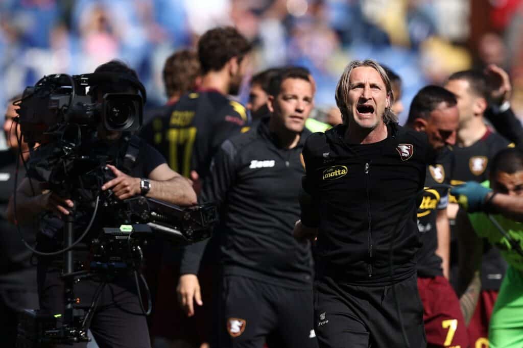 Davide Nicola, allenatore Salernitana
