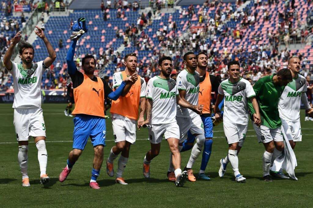 Esultanza Sassuolo