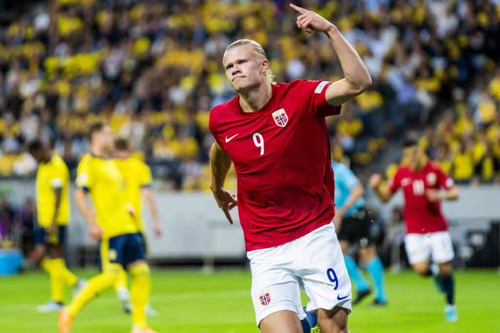 Erling Haaland, attaccante Norvegia